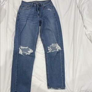 American Eagle Outfitters Blue Straight Leg Jeans